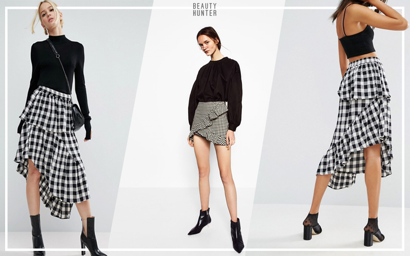 Gingham Skirt