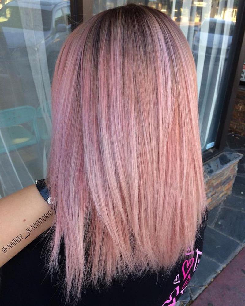 "Ash Pink Hair" ผมสีชมพูประกายหม่นฟรุ้งฟริ้งหวานละมุนเว่อร์ Beauty Hunter