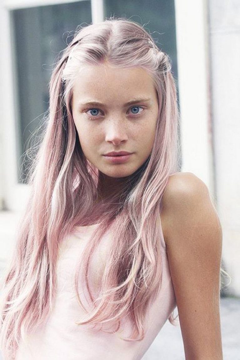 “Ash Pink Hair” ผมสีชมพูประกายหม่นฟรุ้งฟริ้งหวานละมุนเว่อร์ - Beauty Hunter