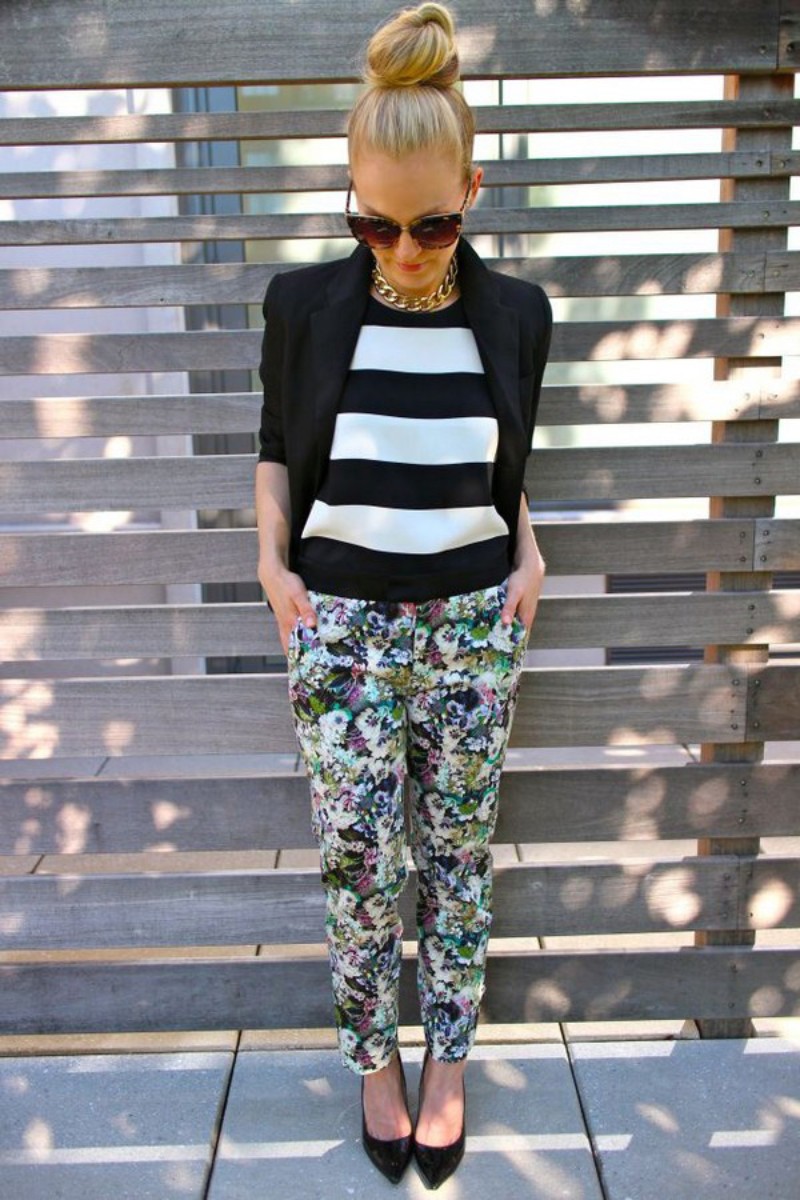 Floral Pants