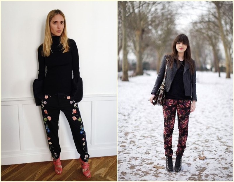 Floral Pants