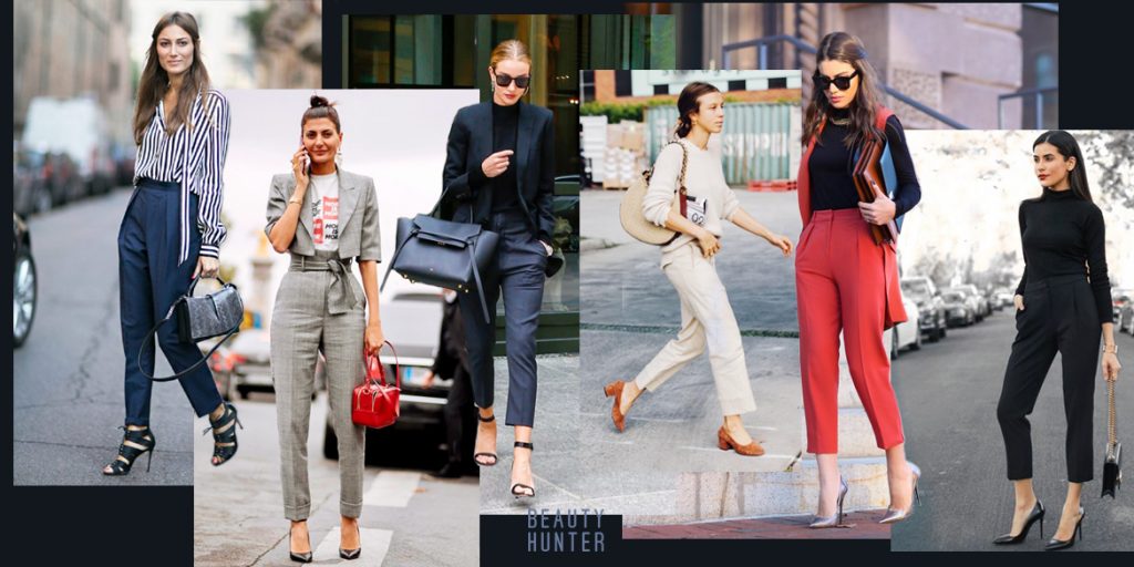 เรียบเก๋แต่ดูดี! ไอเดียแฟชั่น “Cigarette Pants”