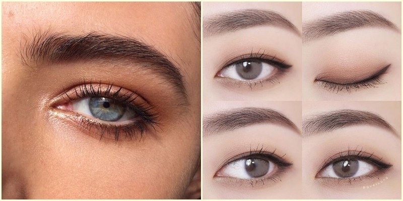 Basic eye look