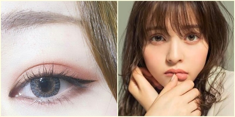 Basic eye look